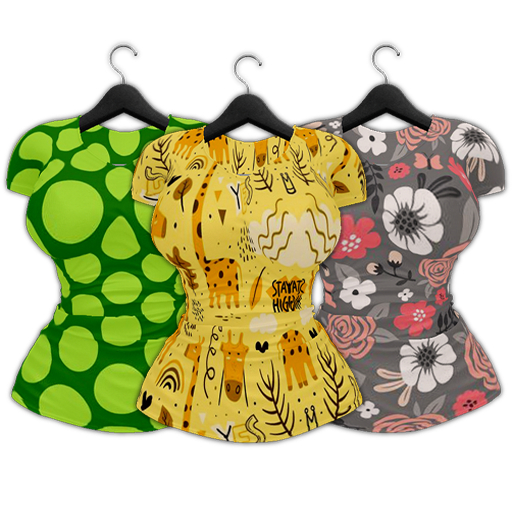 *CY* MiniPACK! F . Medical Scrub Tops . KUPRA // (Add)