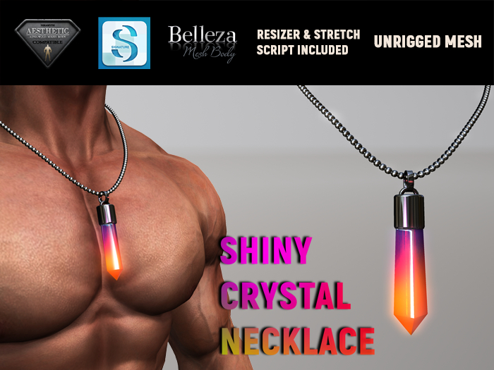 [7/11] Shiny Crystal Necklace