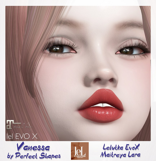 *PS* - Vanessa Shape - For Lelutka Evo X  + Maitreya