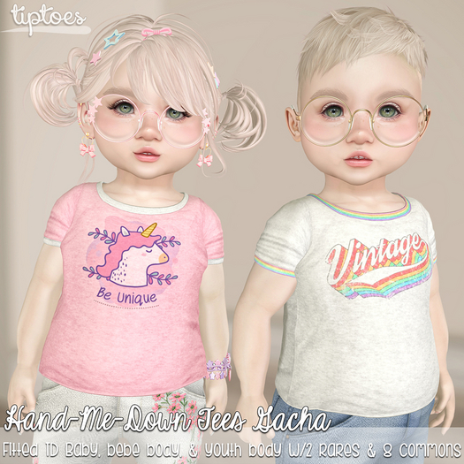 . tiptoes - Hand-Me-Down Tees Fatpack