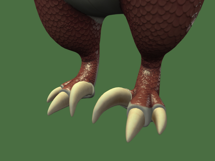 werefish raptor feet