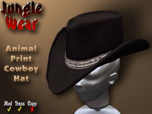 JW - Cowboy Hat (Brown Snake)
