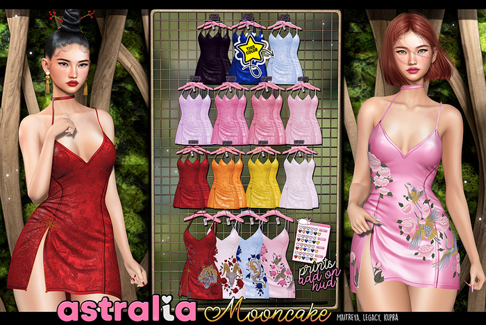 Astralia - Mooncake Dress (Powder)