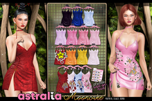 Astralia - Mooncake Dress (Tangerine)