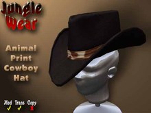 JW - Cowboy Hat (Giraffe)