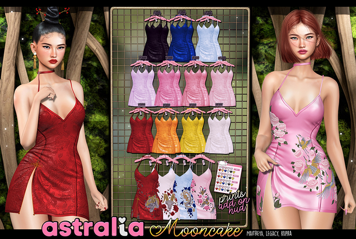 Astralia - Mooncake Dress (Prints Add-on pack)