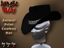 JW - Cowboy Hat (Gray Snake)