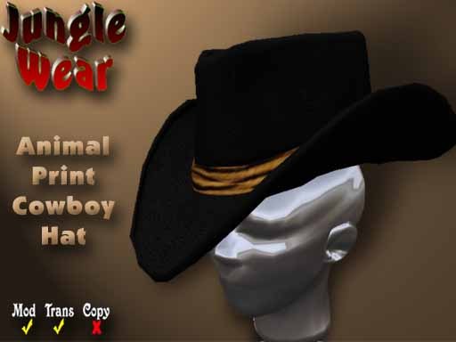 JW - Cowboy Hat (Tiger)
