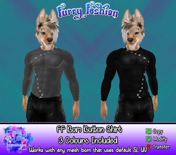 ~FF~ Bom Button Shirt 