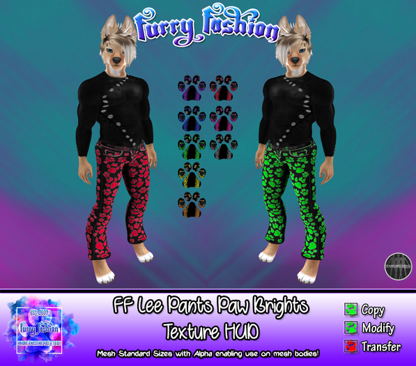 ~FF~ Lee Pants Spotty Demo