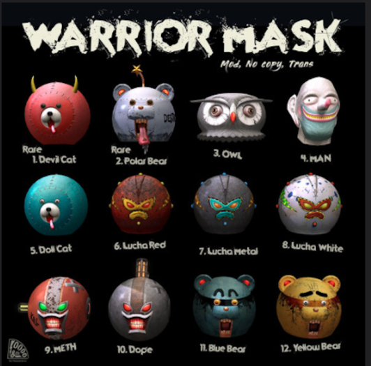 10.[10000&Co.]DOPE METAL Mask