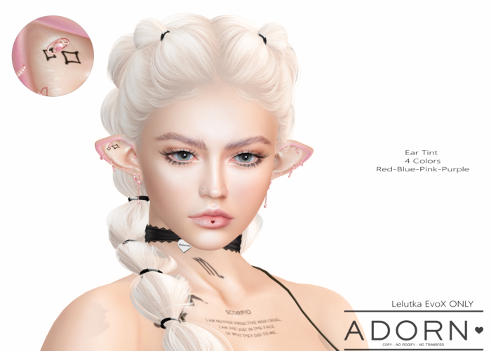 {.ADORN.} Ear Tint - EvoX Unpacker HUD