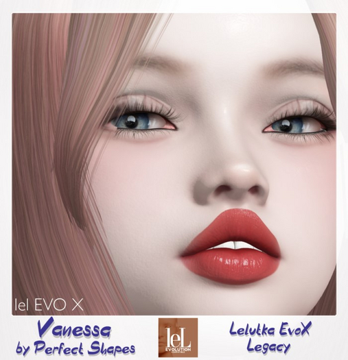 *PS* - Vanessa Shape - For Lelutka Evo X + Legacy