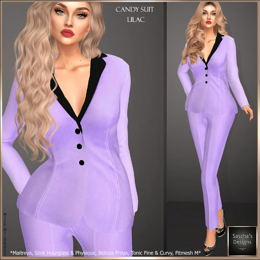 SAS - Candy Lilac Suit (MB & FM) 