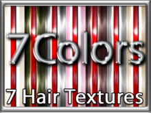 Zoy Texture [ Bright Hair Highlights ] Red Line 03 - 7 Colors
