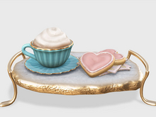 Dahlia - Holly - Tray - Gold 8