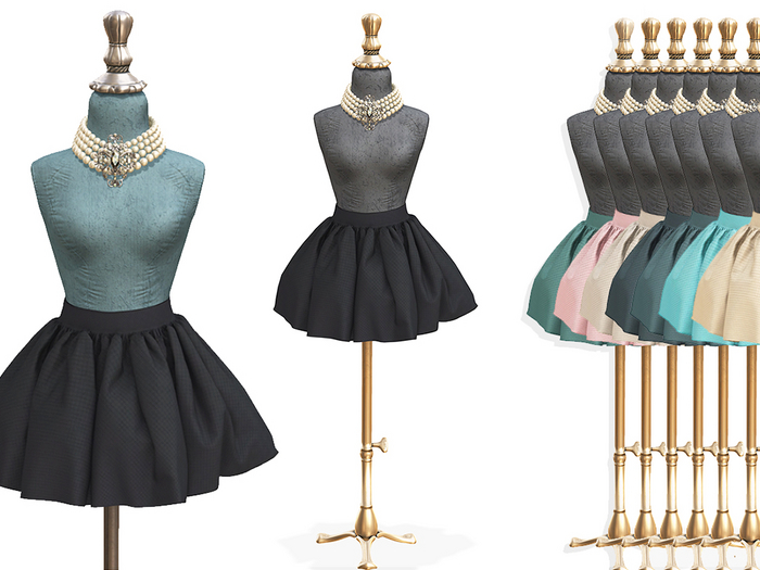 Dahlia - Holly - Dress Form - Texture Change - 1 RARE