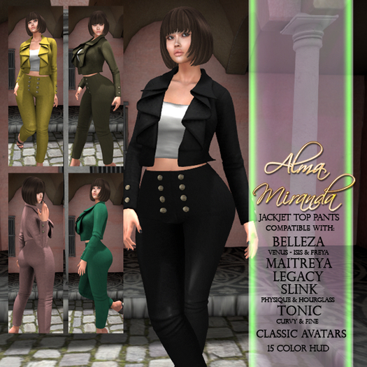 .: AlmaMiranda :. Leather Jacket & Pants Outfit