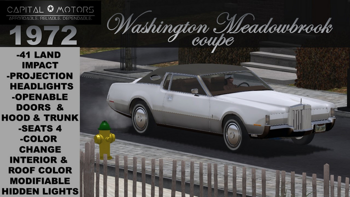 1972 washington Meadowbrook coupe
