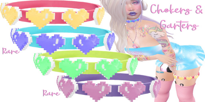 KeiPoP! Pixel Garter FATPACK