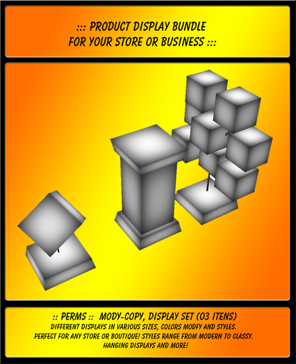 Product Display Bundle For your Store or Business MOD02