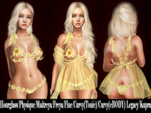 InStyl-InStyl-Yellow Daisy-Set-Hourglass/Physique/Maitreya/Freya/Fine/Curvy(Tonic)/Curvy(eBODY) Legacy/Kupra