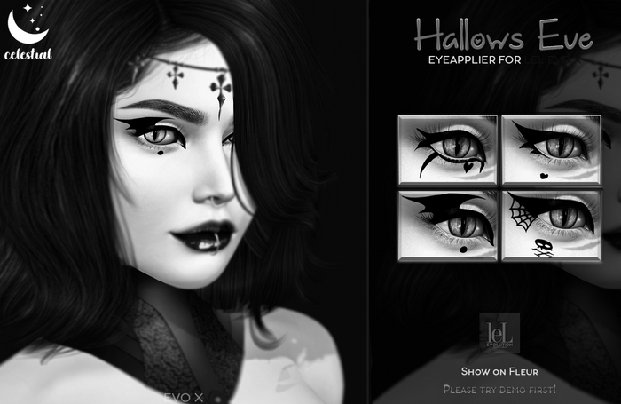 CELESTIAL: HALLOWS EVE EYE APPLIER FOR LEL EVOX- DEMO