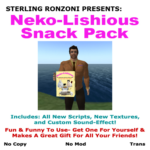 Neko-Lishious Snack Pack (Box)