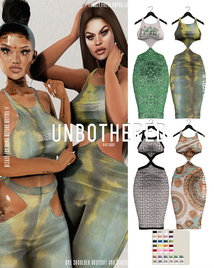 Unbothered- Sade Dress. (Fatpack)