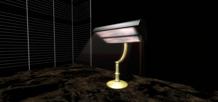 Banker's Desk Lamp Click On/Off