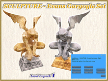 SCULPTURE - Evans Gargoyle Set (1 LI) (Full perm)