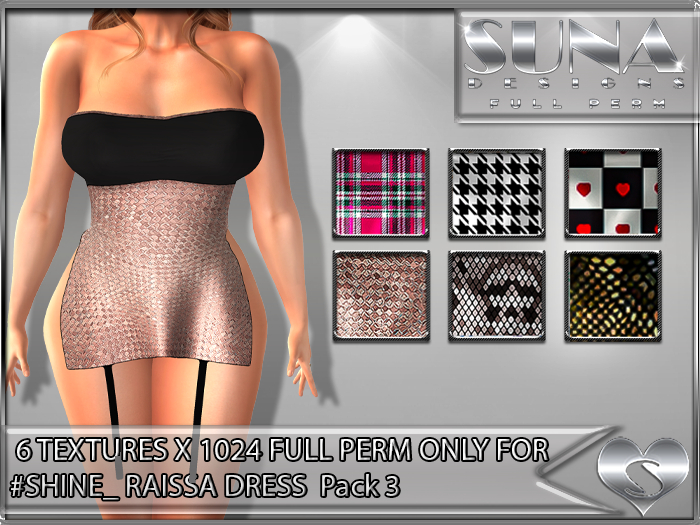 SD-SHINE RAISA Pack 3-ONLY TEXTURES PACK