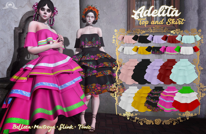 Nana - Adelita MX Skirt {add me}