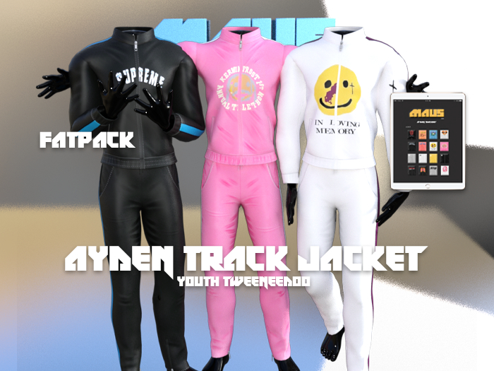 MAUS // Ayden Track Jacket - Fatpack - ADD
