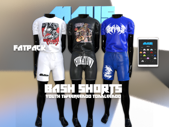 MAUS // Bash Shorts - Fatpack - ADD