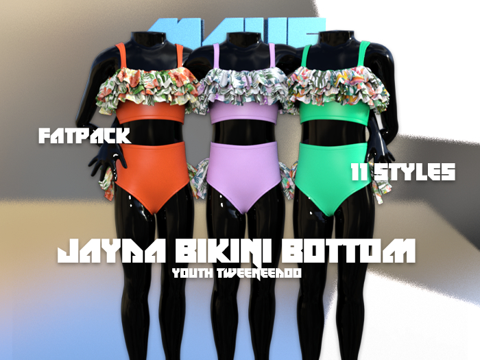 MAUS // Jayda Bikini Bottom - Fatpack - ADD