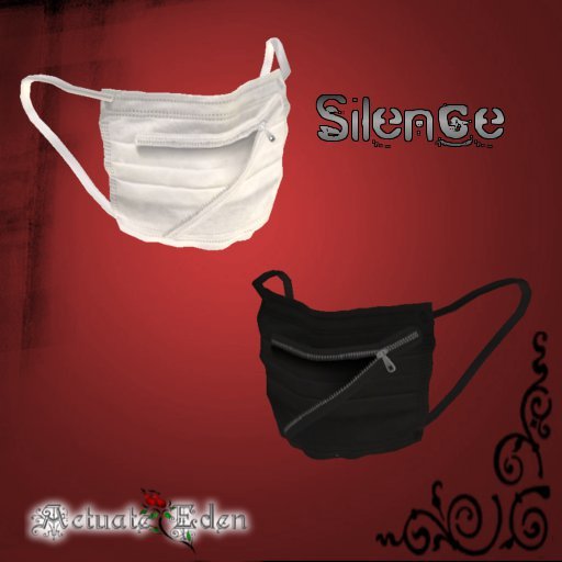 [Actuate Eden]  Visual Face Masks - Silence