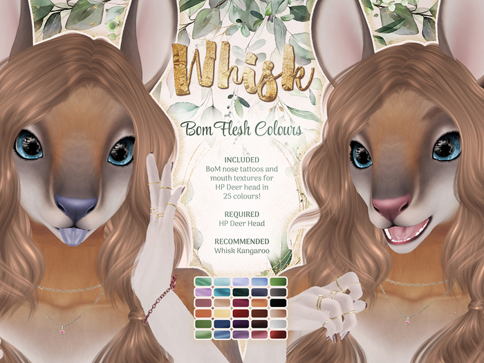 .{w}. BoM Flesh Colours : Kangaroo