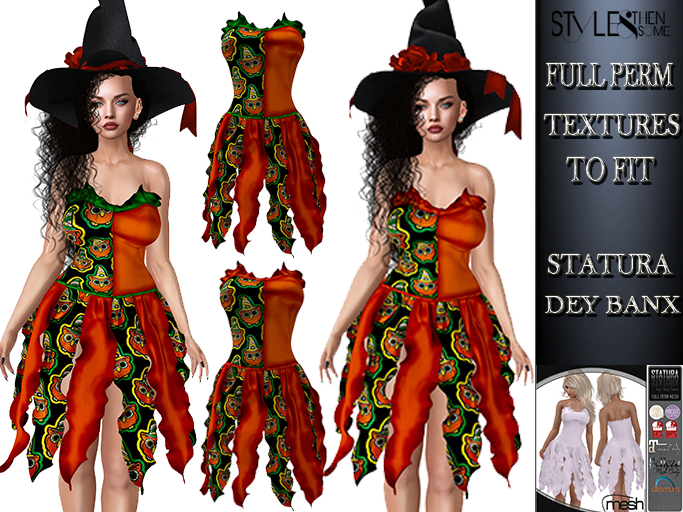 STYLES -Dress-Camellia-V2- FULL PERM TEXTURE V2