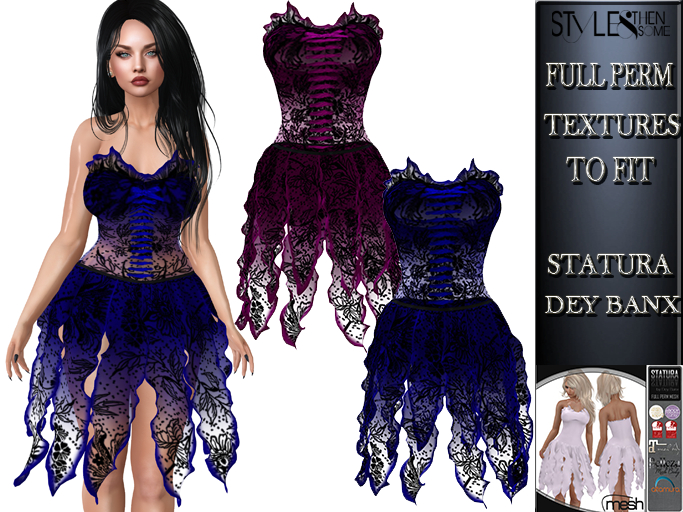 STYLES -Dress-Camellia-V2- FULL PERM TEXTURE V3
