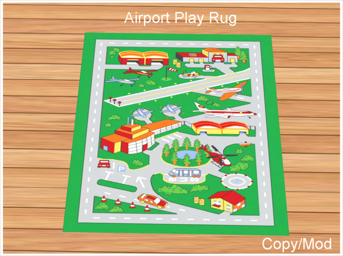 *CC* Airport Play Rug 