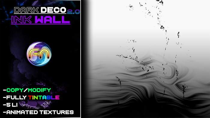 [.fn] Dark Deco : Ink Wall
