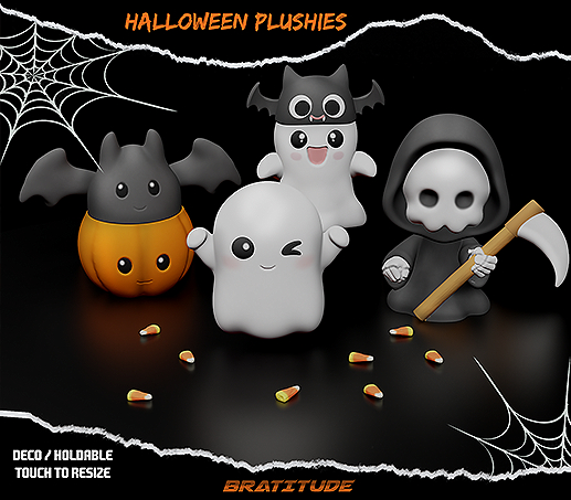 BRAT // Halloween Plushie SET