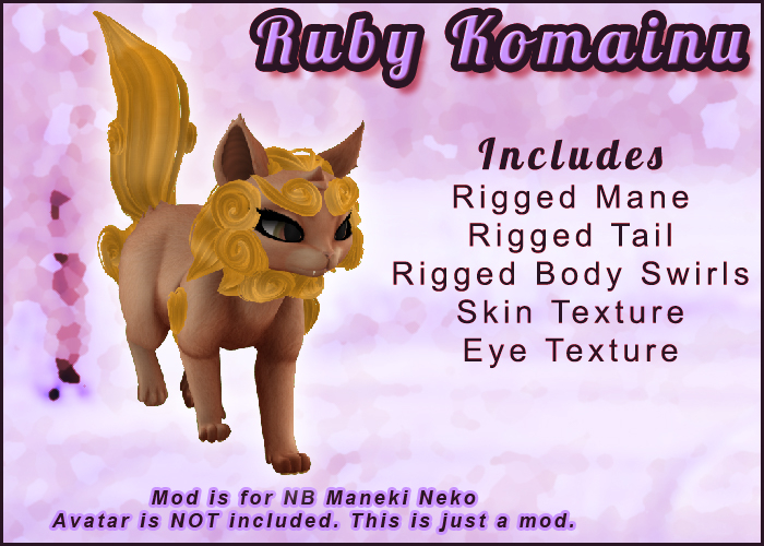 [WP] Komainu Ruby for NB Maneki Neko