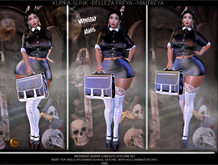 WEDNSDAY ADAMS Complete costume set,Halloween Costume,All INcluded,