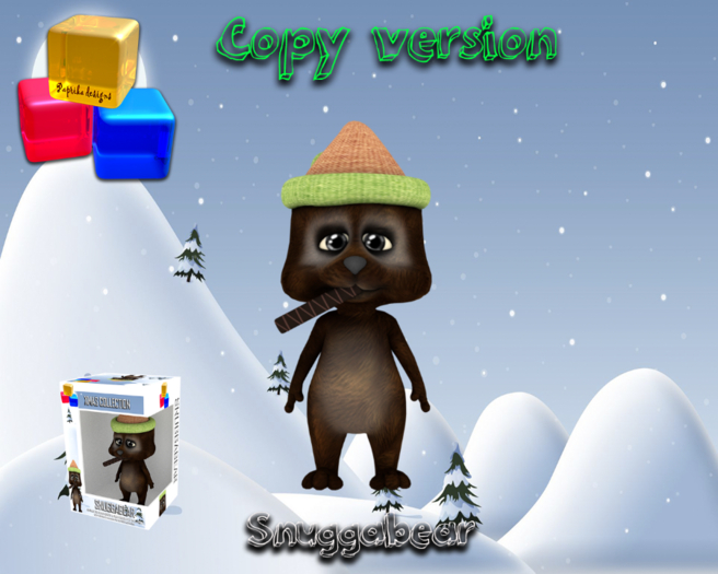 Animated Xmas Collection - Snuggabear (Copy version)