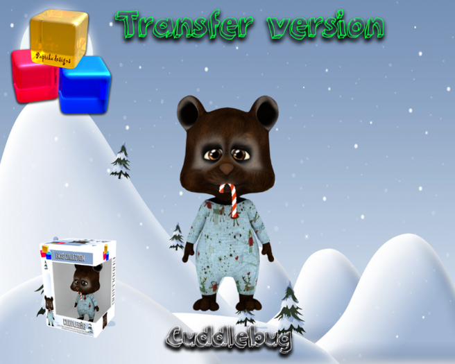 Animated Xmas Collection - Cuddlebug (Transfer version)