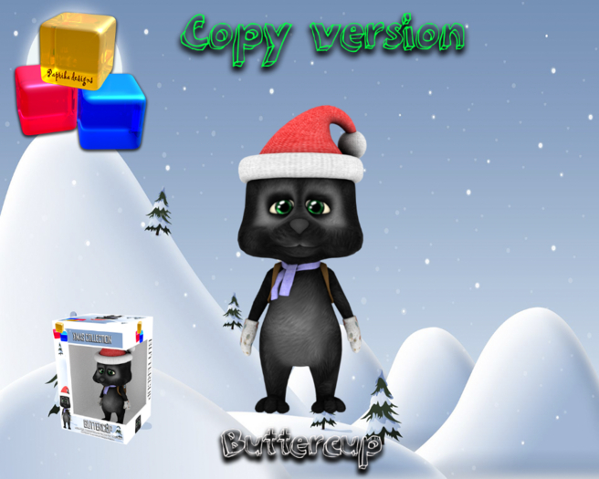 Animated Xmas Collection - Buttercup (Copy version)
