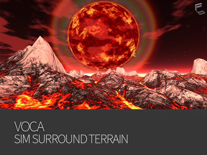 VOCA- sim surround terrain rezzer