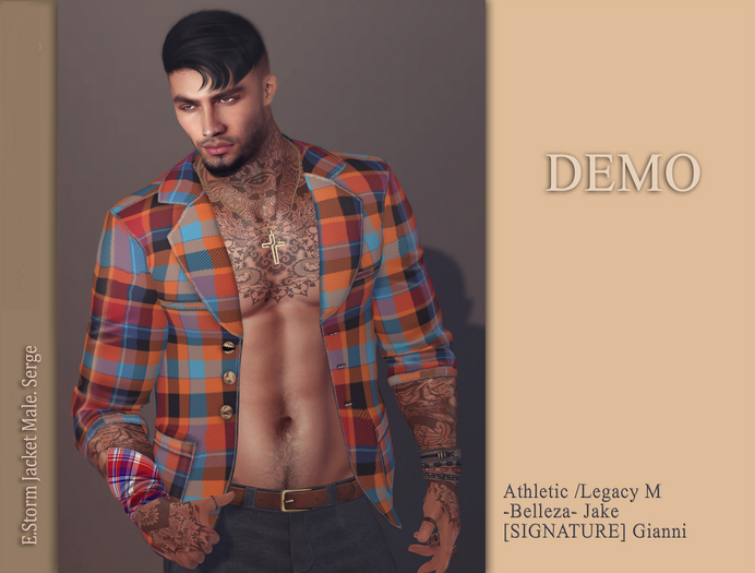 E.Storm Jacket Male. Serge  DEMO/5min